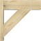 Ekena Millwork Traditional Block Rough Sawn Outlooker, Douglas Fir, 8"W x 26"D x 26"H OUT08X26X26TRA05RDF - alternate 2